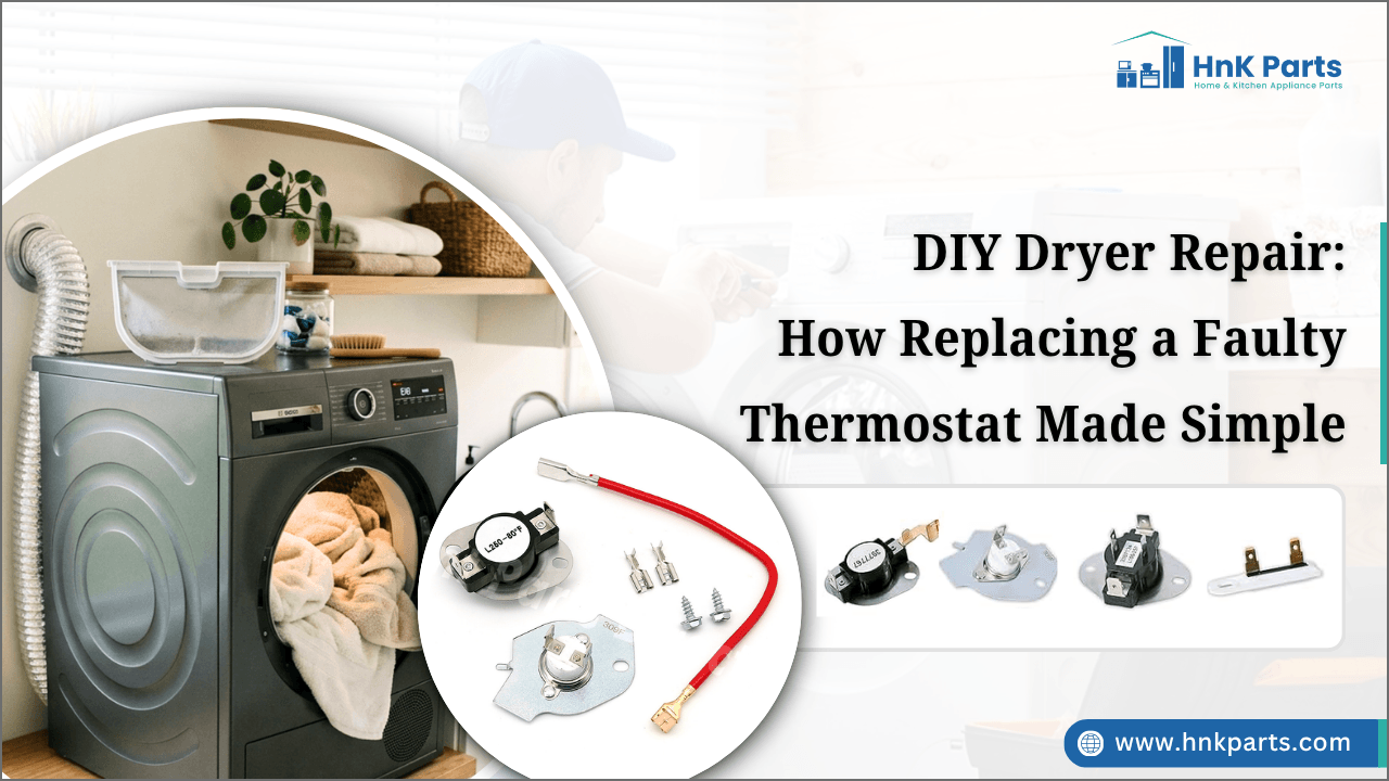 DIY Dryer Repair: How Replacing a Faulty Thermostat Made Simple