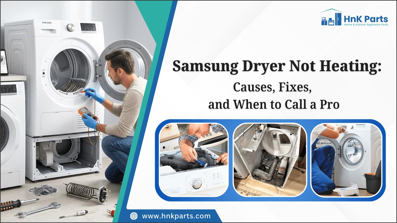 Samsung Dryer Not Heating: Causes, Fixes, and When to Call a Pro
