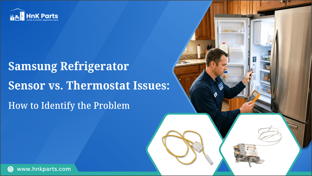 Samsung Refrigerator Sensor vs. Thermostat Issues: How to Identify the Problem