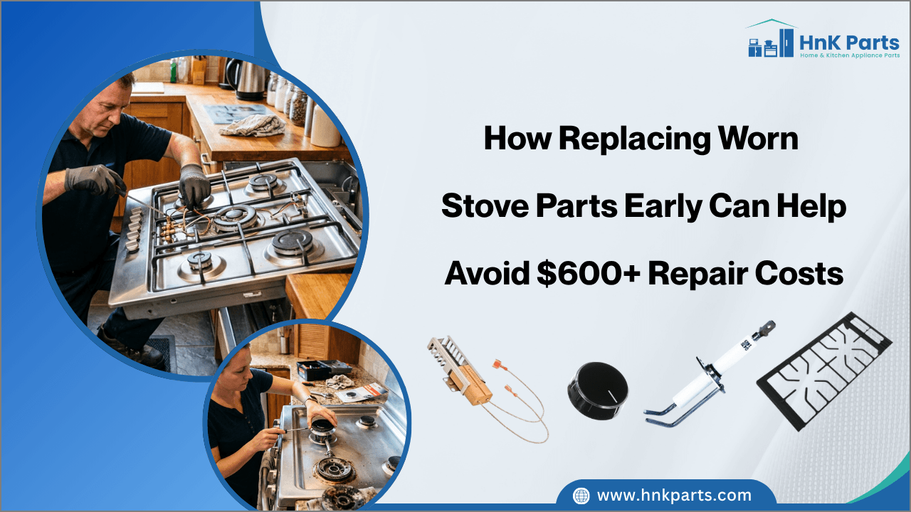 How Replacing Worn Stove Parts Early Can Help You Avoid $600+ Repair Costs
