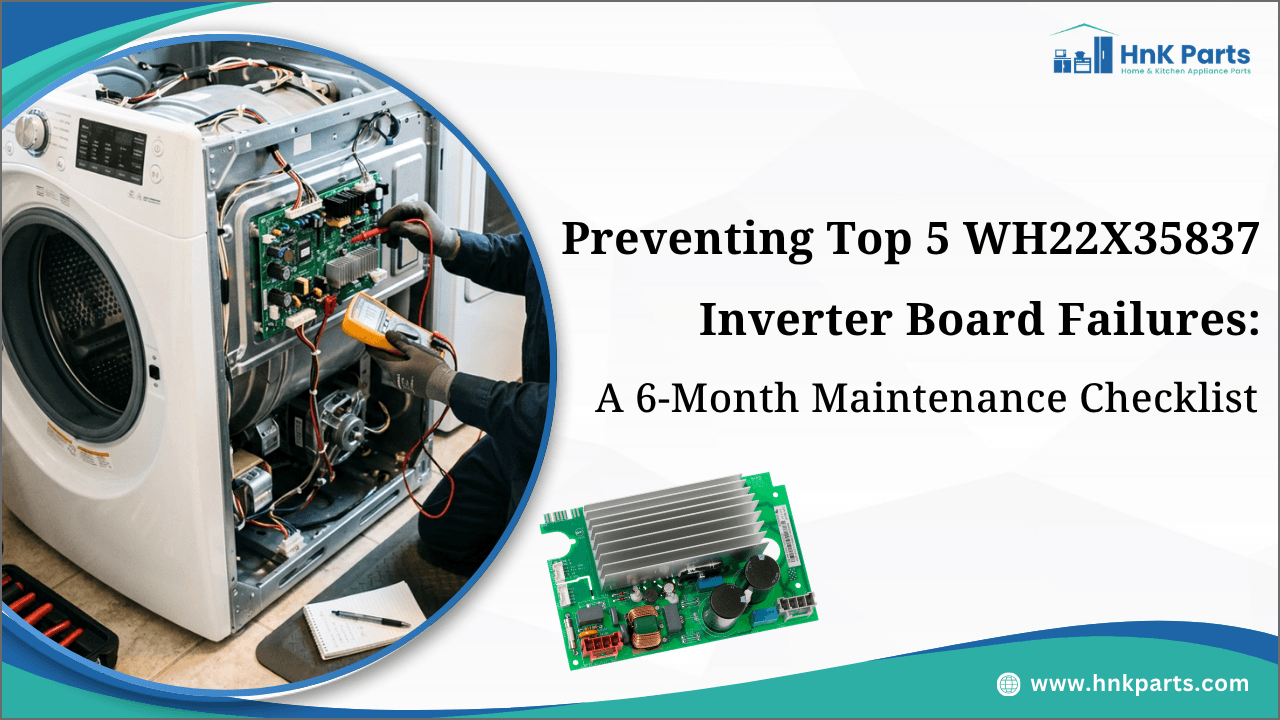 Preventing Top 5 GE WH22X35837 Inverter Board Failures: A 6-Month Maintenance Checklist