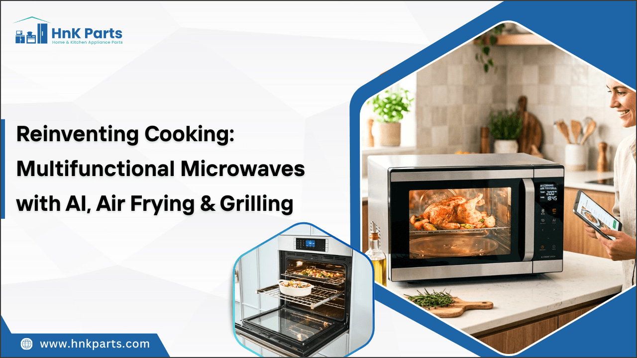 Reinventing Cooking: Multifunctional Microwaves with AI, Air Frying & Grilling