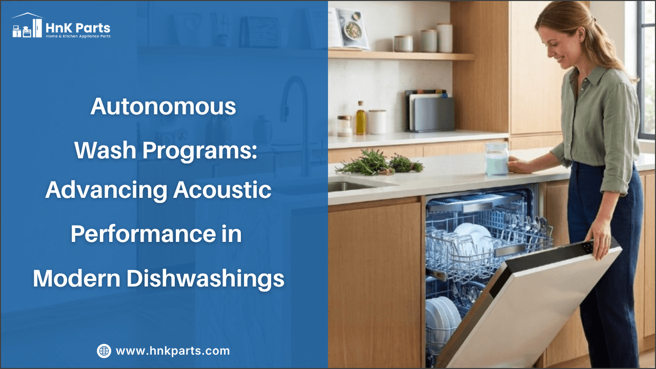 Autonomous Wash Programs: Advancing Acoustic Performance in Modern Dishwashing