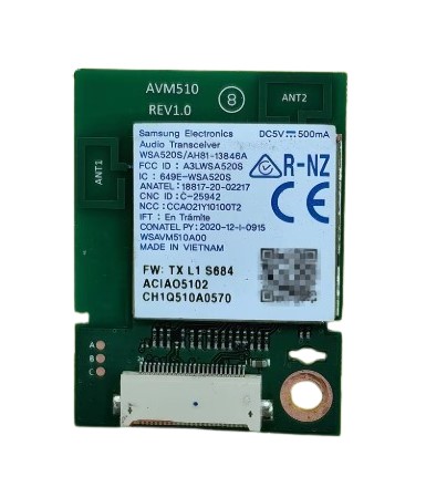 Samsung AH81-13846A TV A/S Network Wireless Audio WSA520S Avner