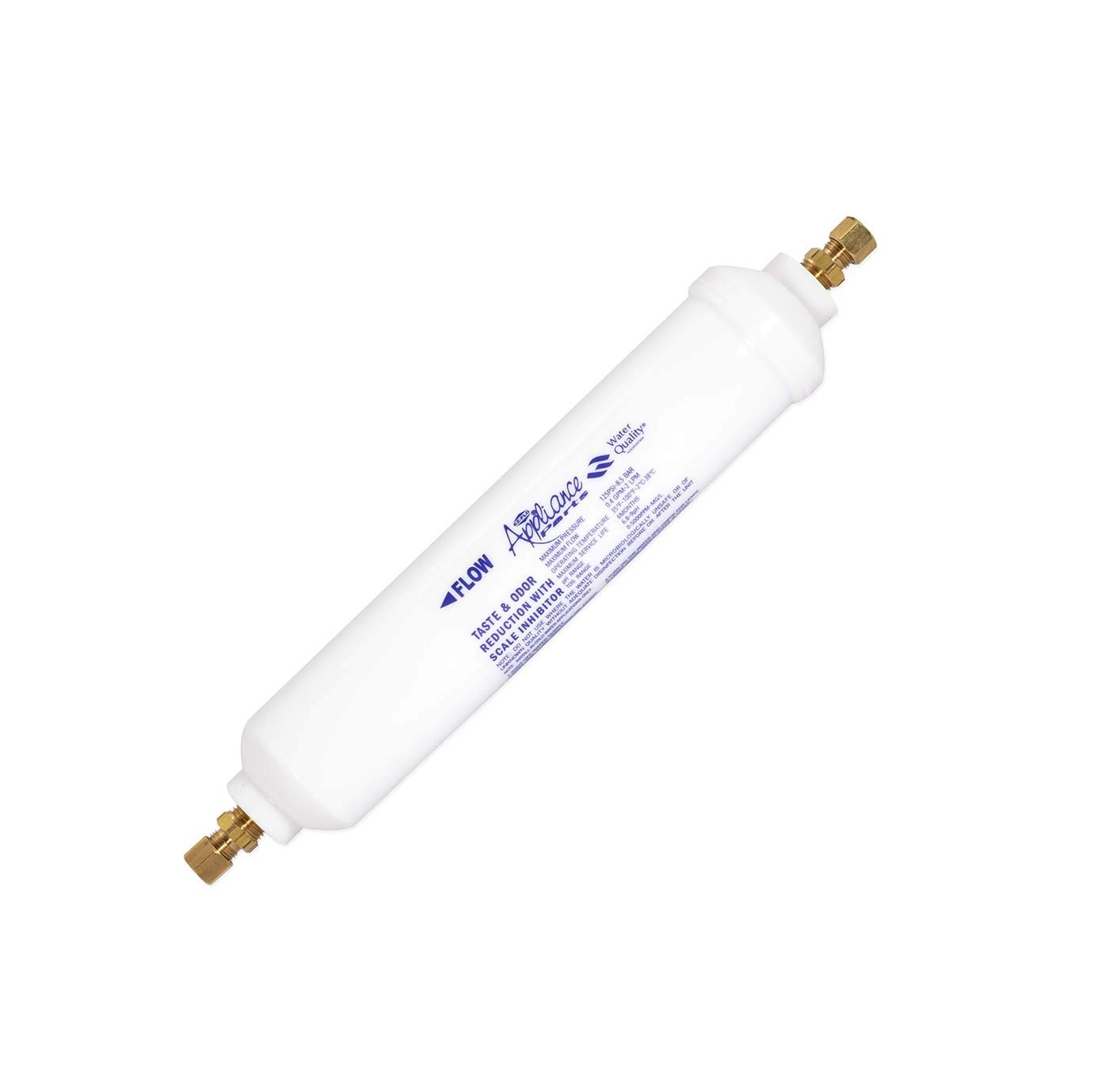 EZ-FLO 60458N Refrigerator 10" Filter W/FTGS Scale