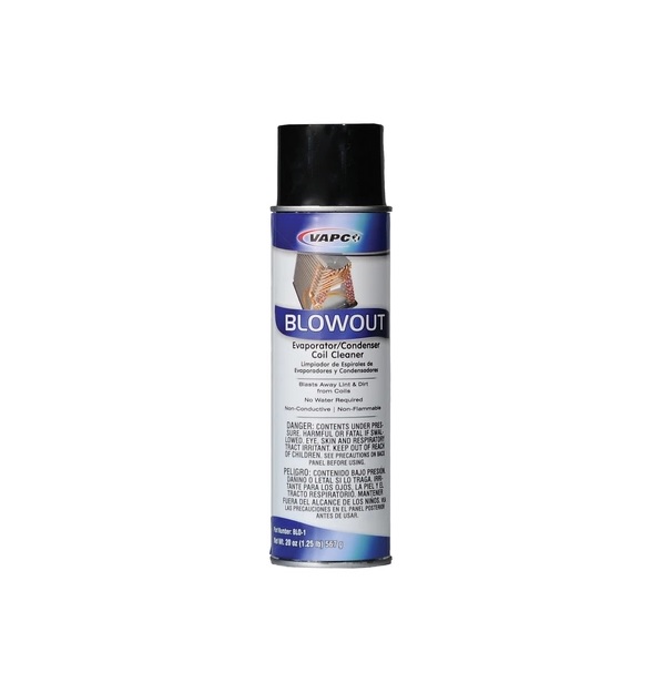 Vapco BLO-1 Blowout Condenser Coil Cleaner Aerosol 20 Oz
