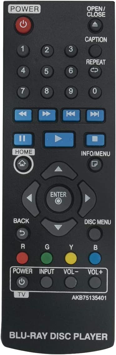 LG AKB75135401 TV Remote Control Assembly