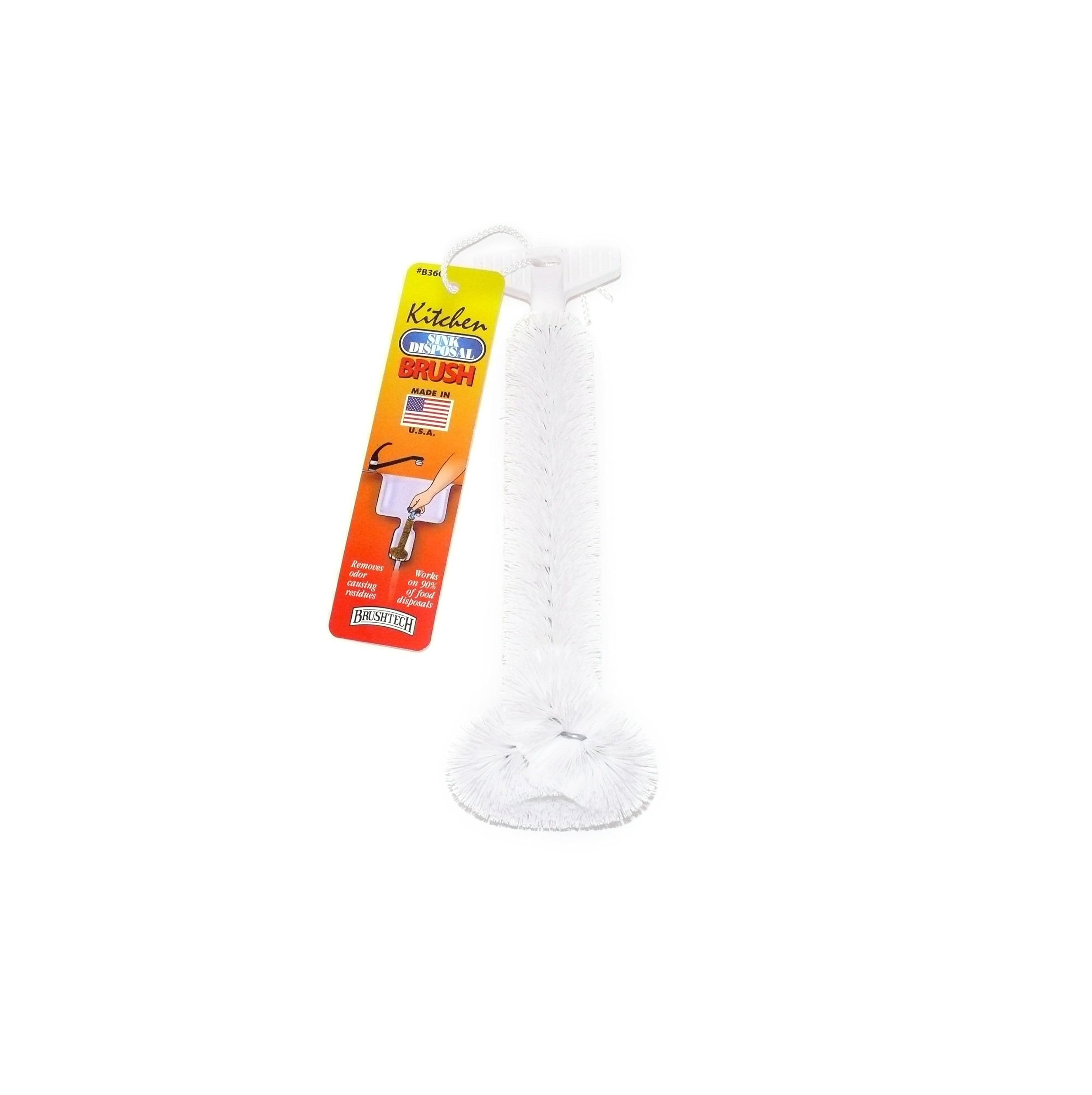 Brushtech Inc. B36C Food Waste Disposer Cleaning Brush