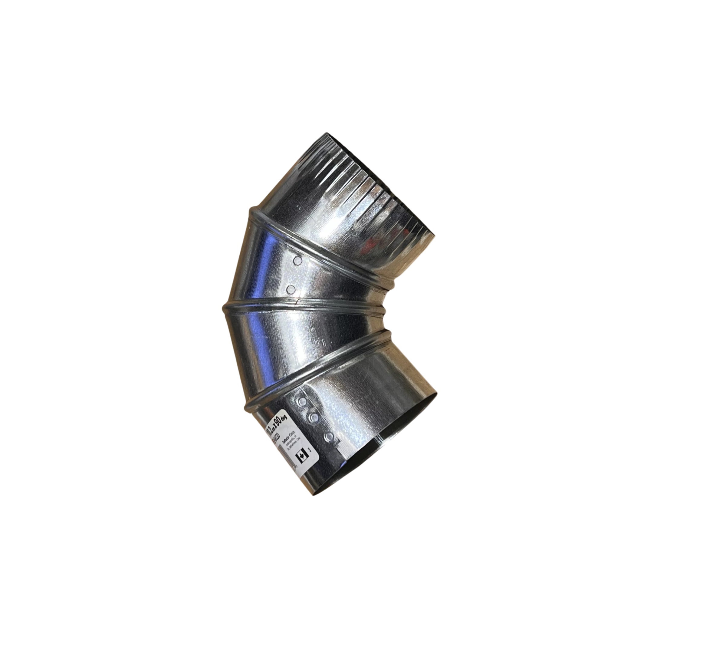 Deflecto Corporation ELBS049030 Dryer Vent Elbow 4" X 90&deg;