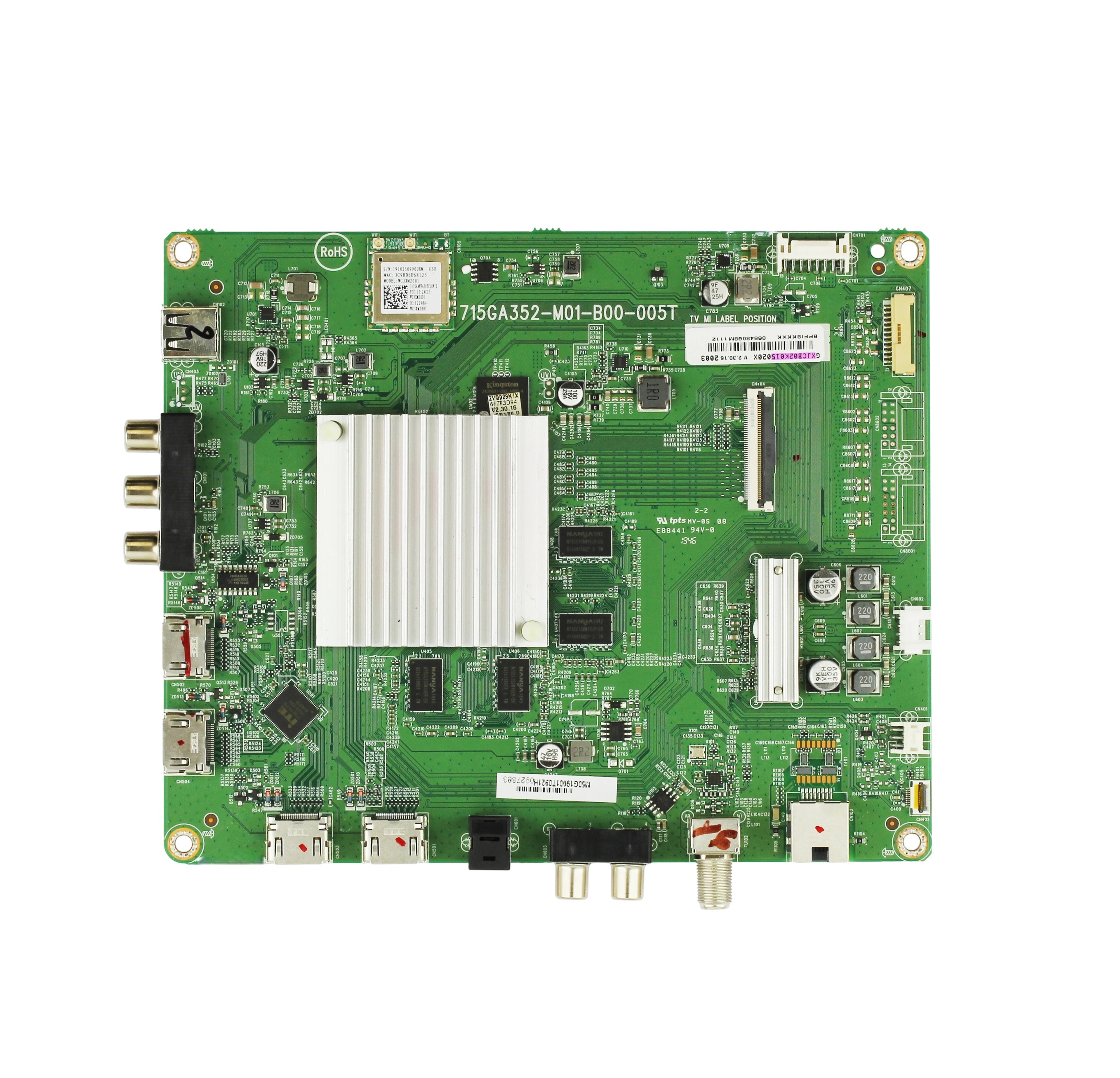 Vizio 756TXJCB02K015 TV Scaler Board CBPFI8KKXKC
