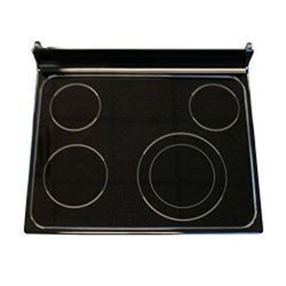 General Electric WB62T10640 Range Rangetop Glass Assembly BK(DW3AH)DS