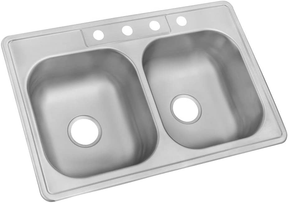 4 Hole Double Bowl + (Dw2) For Ez-Flo Part# 86103