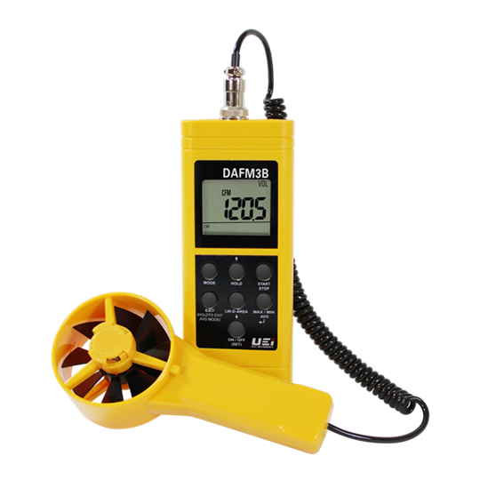 Uei Corporation DAFM3B Digital Anemometer W/ Humidity Tester