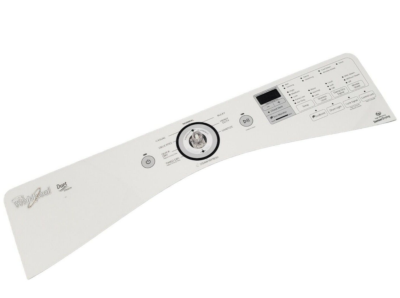 Whirlpool W10861218 Dryer Control Panel