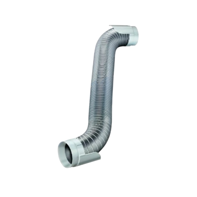 Deflecto Corporation HUPK8WA Dryer Duct Hook-Up Kit Aluminum