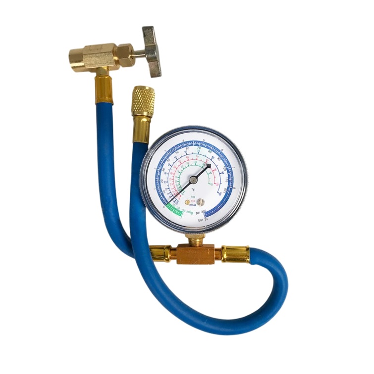 Vapco RCTHG-1 Refrigerant Can Tap Hose & Gauge Set