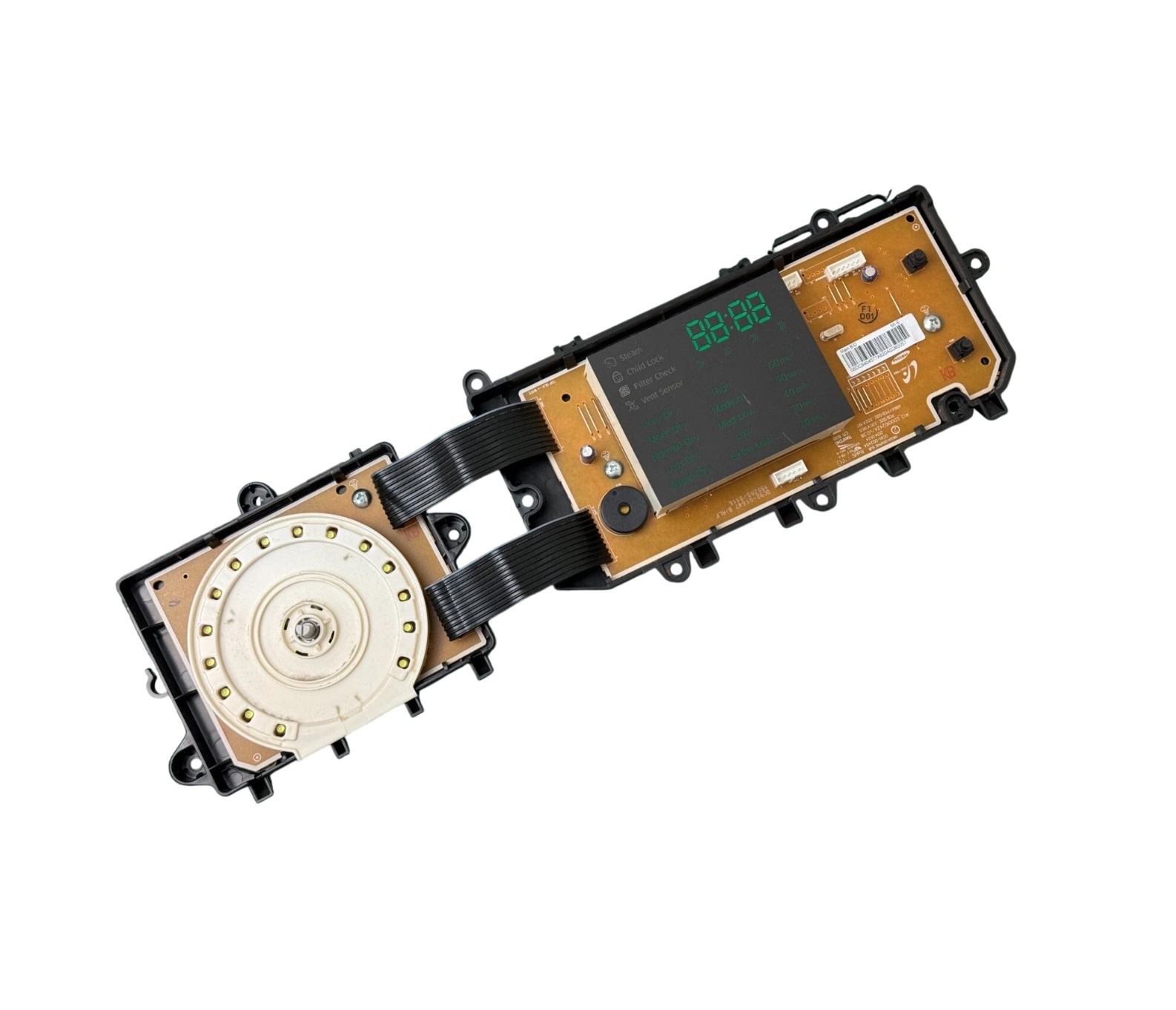 Samsung DC92-01647B Dryer Sub PCB Assembly