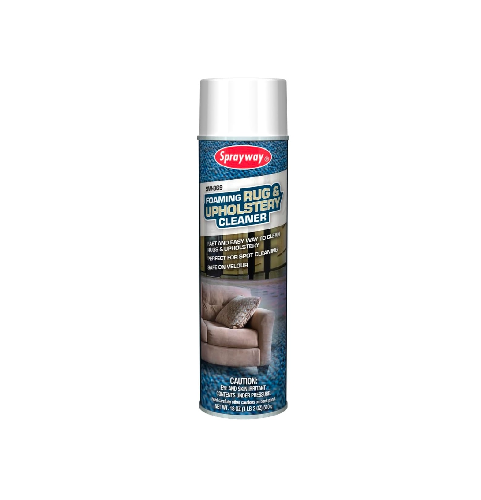 Sprayway Inc. SW869 Foaming Rug & Upholstery Cleaner