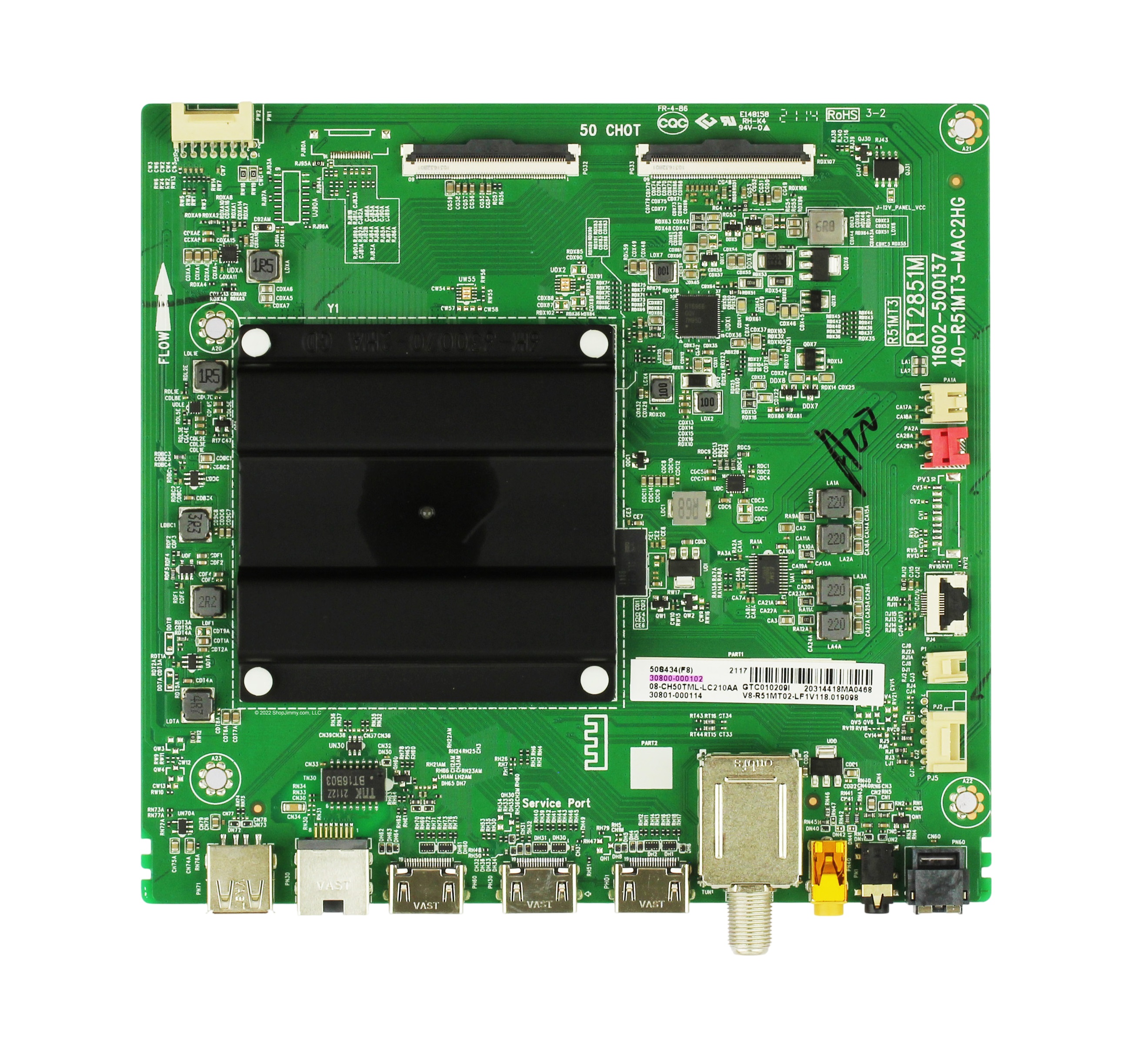 TCL 30800-000102 TV Main Board