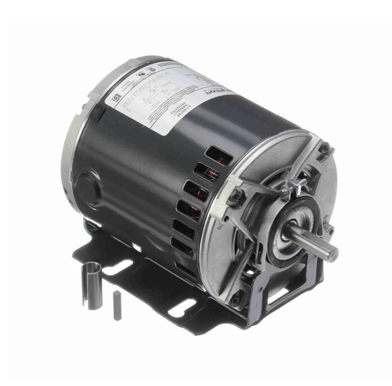 Motor & Armature Inc. 4701 1/4 HP 1-Speed Belt Drive Fan & Blower Motor 1725 RPM 115V/1-PH REV