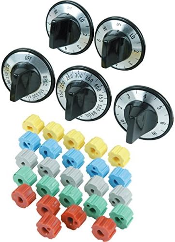 Supco RK103 Range Electric Stove Knob Kit Pack-5