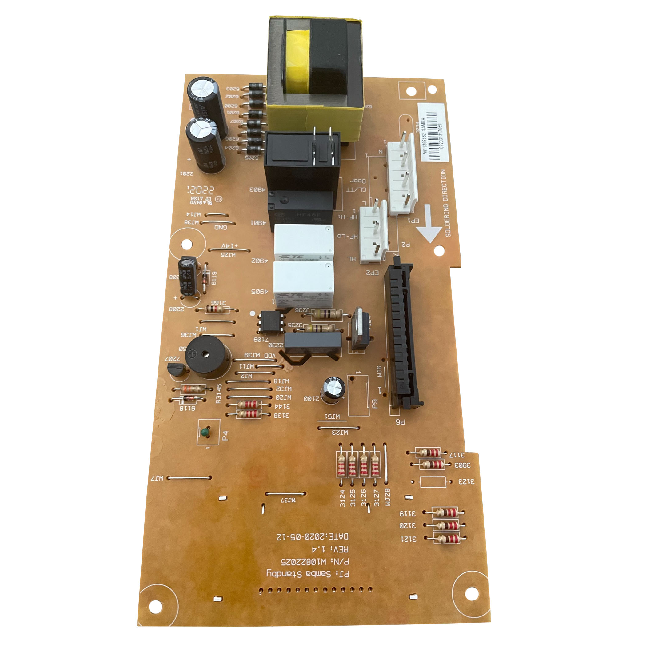 Whirlpool W11552021 Microwave Electronic Control Board