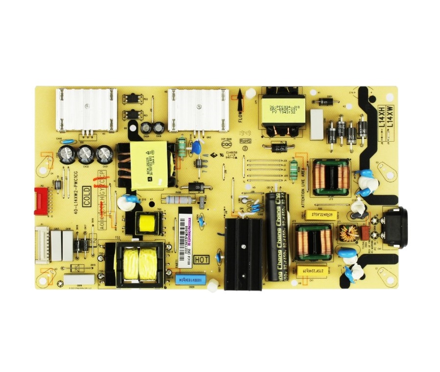 TCL 08-L14XWA2-PW210AA TV Power Supply Board L14XW ALL VOL LD553