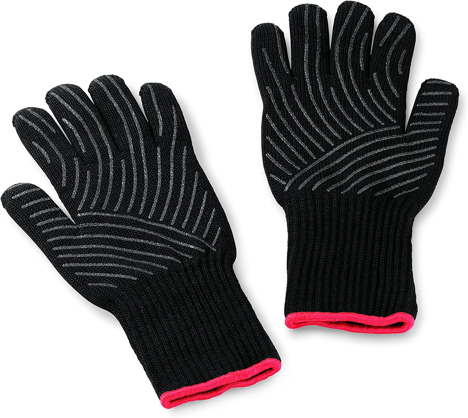 Weber-Stephen Products 6535 Premium Black Grill Gloves L/Xl