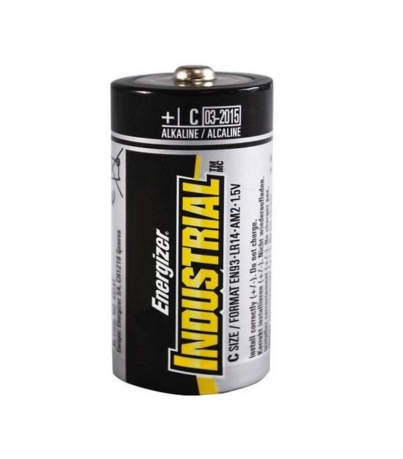Mars 79402 Energizer Indicator Alkaline Battery C Cell-1.5V