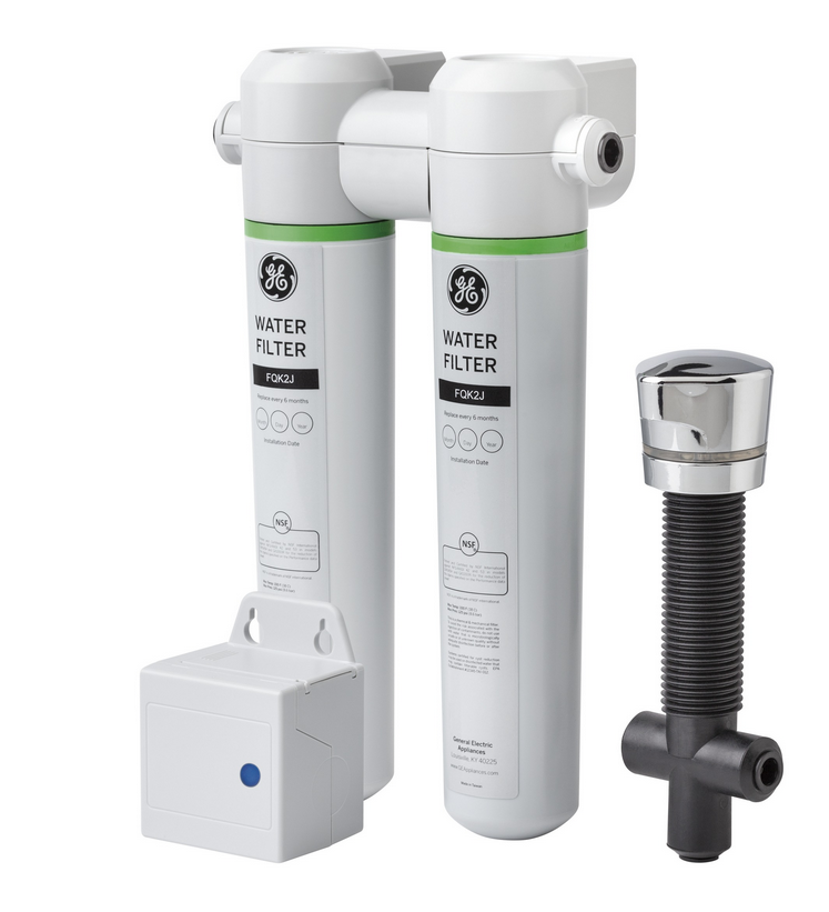 GE GXK285JBL Dual Flow Water Filtration System