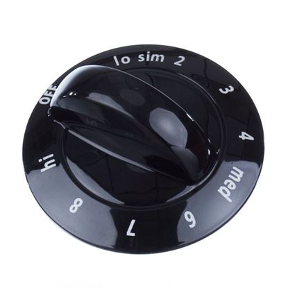 Frigidaire 318196634 Range Control Knob Black