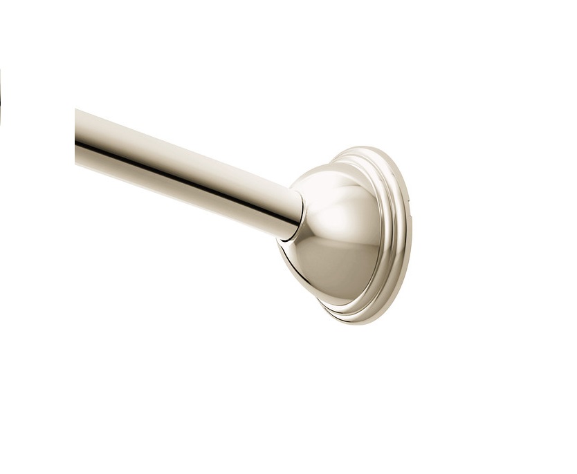 Moen CSR2160NL Curved Shower Rods Polished Nickel Adjustable Curved Shower Rod