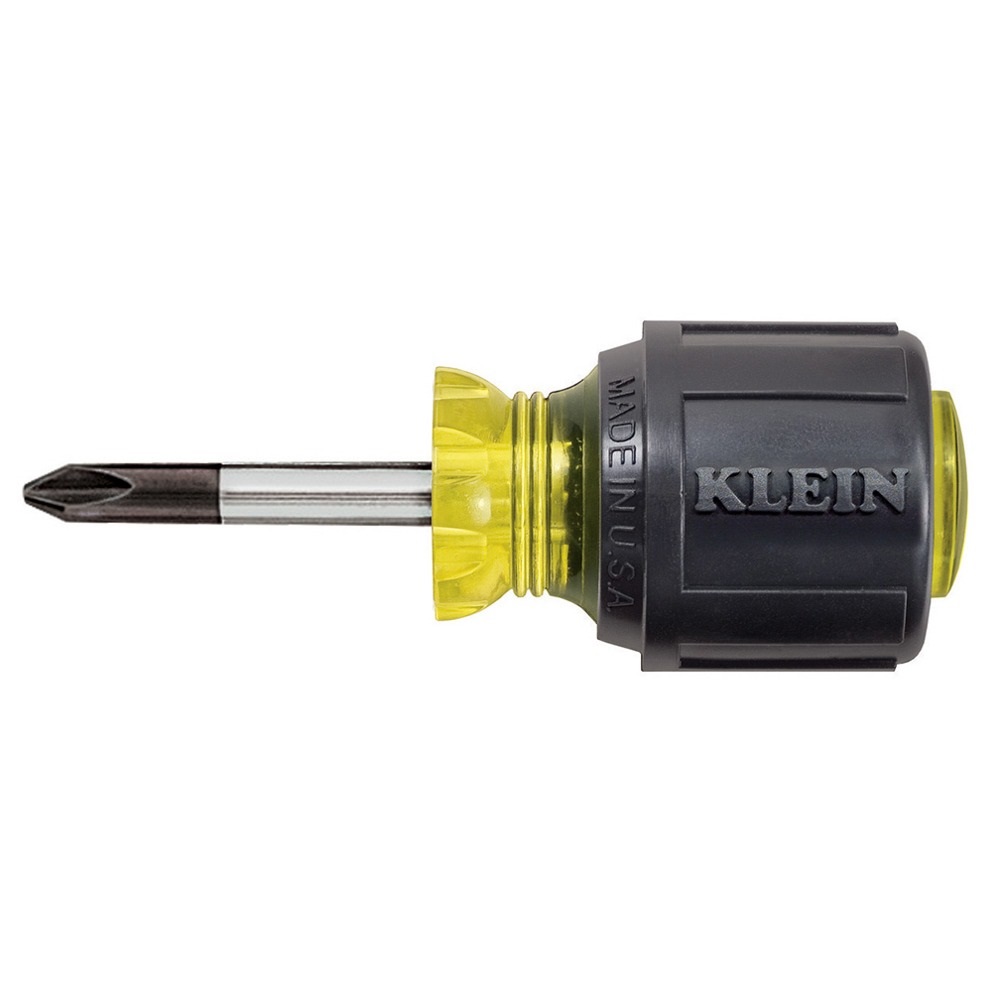 Vaco/Klein Tools 603-1 Stubby Screwdriver 2-Phillips