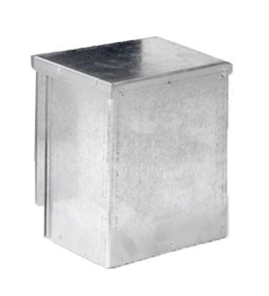 Cadet Manufacturing Company 300701 Base Board J-Box Cover Aluminum