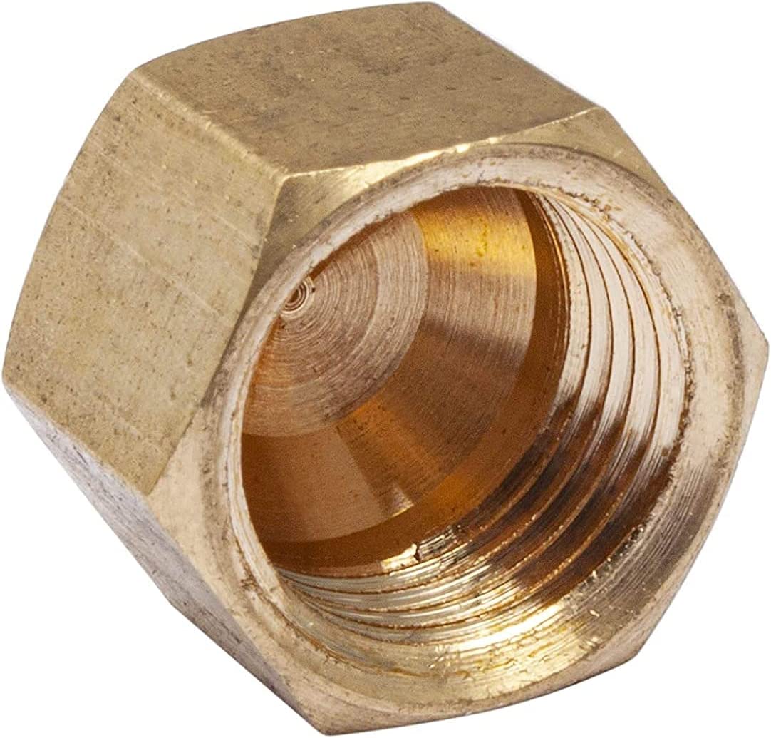 EZ-FLO 65251LF Brass Compression Cap 1/2" OD